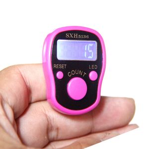 Mini Finger Counter Timer with 100 Times Alarm LCD Digital Tally Counter Timer for Sewing Knitting