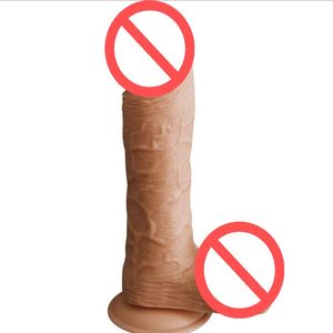 Stort tjockt kött dildo realistisk penis stor stor kuk dick vuxna kvinnor erotiska insats sexprodukter