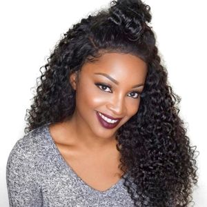 Glamorous Afro Kinky Curly Human Human Bundles 1 peça Exótica Brasileira Kinky Curly Weaves