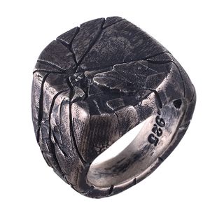 Herren Vintage Rock Punk Ringe Cool 2019 Neue Mode Individualität Retro Legierung Ring Schmuck Geschenk