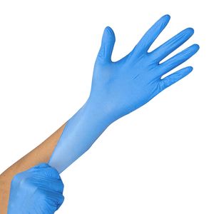 100Pcs Disposable Gloves Nitrile Latex Gloves Dishwashing Home Service Cleaning Gloves wholesale in stock free shipping