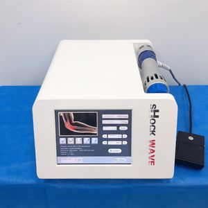 Mini máquina de ondas de choque de mesa portátil ED Onda de choque terapia de trabalho de baixa energia e baixa frequência