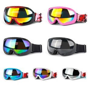 Wholesale-2019 Men Women Brand Ski Goggles Double Layers Anti-fog Skiing Glasses Snow Googles Snowboard Ski Mask Sunglasses Winter Eyewear