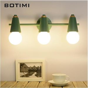 Nordic LED Mirror Light Modern vägglampa för badrum make up omklädningsrum inomhus vägg sconce belysningsarmaturer