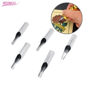 5in1 Tattoo Nozzle Tips for Tattoo Needle Stainless Steel Reusable Tattoo Supply Stainless Steel Reusable Tatoo Supply