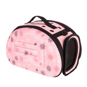 Handtas Carrier Comfort Pet Dog Travel Carry Bag voor Kleine Dieren Kat Puppy Roze Kleur Maat L