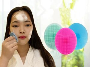 Silicone Facial Cleansing brush Washing Pad Exfoliating Blackhead Face Cleansing Brush Tool Soft Deep Cleaning Face Brush XB1