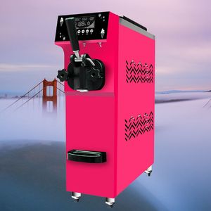 Máquina de sorvete macio comercial automática de alta qualidade Mini Single Head Soft Ice Cream Machine Vertical