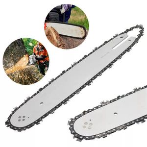 14 Inch Chainsaw Guide Bar With 3 8 LP 50 Section Saw Chain For STIHL MS170 MS180 MS250 - White