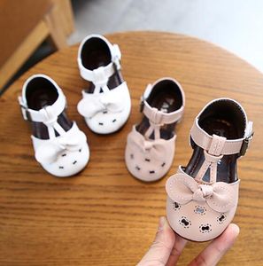 2020 Новые Летние Детские Кожа Обувь Сладкие Боути Детские Сандалии Для Девочек Малыш Детские Дышащие Обувь Дышащие Обувь для принцессы
