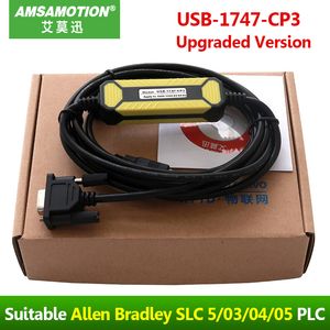 Amsamotion Versão Atualizada Adequado Allen Bradley AB SLC PLC Cabo de Programação USB CP3 Cabo de Download