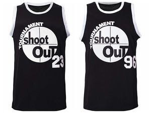 Camisetas De Baloncesto Para Hombre al por mayor-Nave de US Birdie Motaw Jersey de baloncesto sobre el torneo de la llanta Shootout Movie Men All cosido S XL de alta calidad