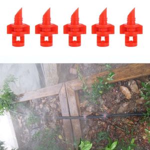 30pcs Micro Garden Lawn pulverizador de água Bruma Bocal de extinção Abastecimento Refração atomizado Sprinkle Plastic 360 Degre