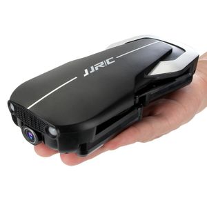 JJRC H71 GRUS 1080p WiFi FPV Foldbar RC Quadcopter med optisk flödespositionering RTF - Svart