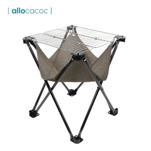 Allocacoc portátil Folding churrasqueira com saco de armazenamento