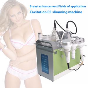 Nyaste bröstförbättring Vakuumterapi Massage Fettreducering Photon Vibration Facial Care Body Slimming Cavitation RF-maskin