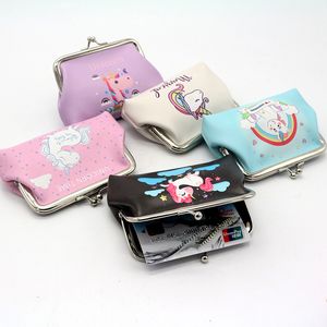5 estilos moda bolsa mini padrão pu carteiras meninas saco bonito crianças moedas bolsas garota presente m029