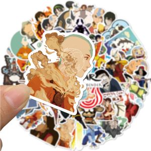 50 PCS Mixed Skateboard Stickers Airbender fantasy animation For Car Laptop Fridge Helmet Pad Bicycle Bike Motorcycle PS4 Notebook Guitar PVC Decal