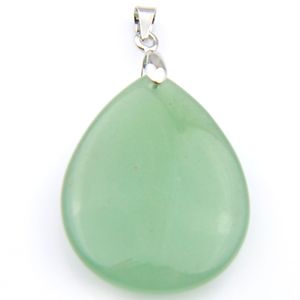 Высокое качество 10шт LuckyShine мода натуральный зеленый Донглинг драгоценный камень старинные подвески ожерелья ювелирные изделия для унисекс