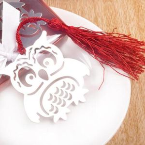 500pcs Metal Owl Bookmark Wedding Favors and gifts Animal book markers Party Guests giftbox gifts for kids Free Shipping Sold by Cm2016
