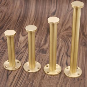 Brass Furniture Legs for Cabinet, Table, Sofa, Bed - Decorative Bookcase Support Leg Hardware