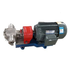 Rostfritt stål Gear Oil Pump KCB-55 304 Material och 1,5 kW 380V Motor 1400RPM