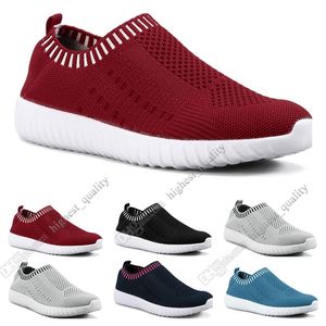 Best selling large size women's shoes flying women sneakers one foot breathable lightweight casual sports shoes running shoes Three