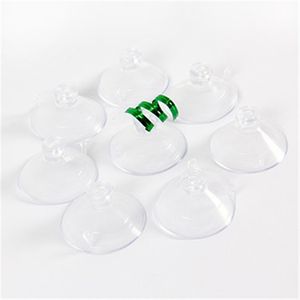 Sucker White PVC Suction Cups Hooks Hanging Pack Vacuum Suckers Hooks Hanger For Window Wedding Car Glass YQ01778