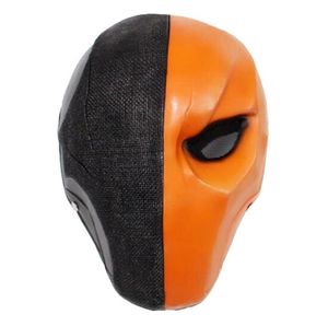 Halloween strzałka sezon Deathstroke maski pełna twarz Masquerade Deathstroke przebranie na karnawał rekwizyty Terminator żywica Death knell maska hot