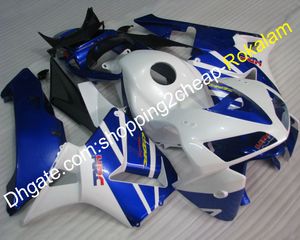 Für Honda CBR600RR F5 2005 2006 CBR 600 RR 05 06 CBR600 600RR CBR-600RR CBR600F5 Blau Weiß Motorrad Verkleidung Kit (Spritzguss)