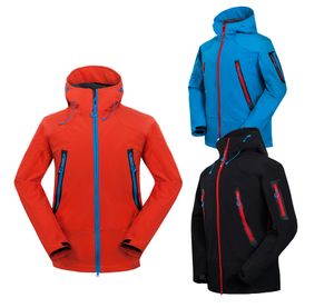 Nowa męska Kurtka Helly Winter Hooded Softshell dla Wiatroszczelna i wodoodporna Kurtka Shell Soft Hansen Kurtki Płaszcze 1640