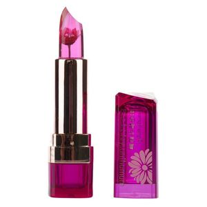 Charm Jelly Flower Batom Lip Kit Rossetto liquido Cambia colore Maquiagem Long Lasting Labiales Matte Idratante Bellezza donna