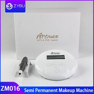 Profissional Máquina Semi Permanente Da Composição Da Beleza de Artemx MTS PMU Sistema Para Sobrancelhas Delineador Lip-liner MTS Derma Caneta Tatuagem