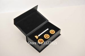 Bocchino in rame puro di alta qualità per tromba in Sib 5 pezzi / set 7C 5C 3C 1C Accessori per strumenti musicali con superficie in oro e argento Spedizione gratuita