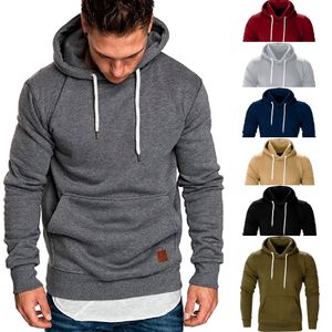 Sunfree Solidne Mężczyźni Jesień Zima Moda Płaszcz Gorący Sprzedawanie Darmowa Wysyłka Promocja Streetwear Worto o męskie ubrania 3L45