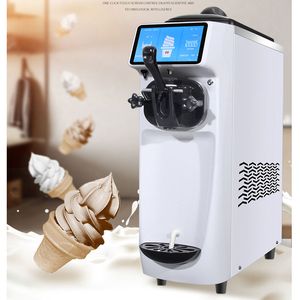 High quality soft ice cream making machine, a variety of colors to choose from, 16-22L / H low price and high output
