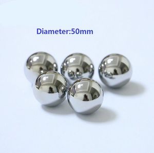 2 pz/lotto Diametro 50mm sfera in acciaio inox Diametro 50mm cuscinetto a sfera in acciaio a sfera