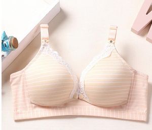 Newest Women Cup Push Up Bra Set Sexy v -neck Plunge Lace Lingerie Three Quarters Minimizer Padded