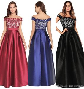 Real Picture Satin African Prom Dresses Cap Sleeve Lace Satin Zipper A Line Long Women Formal Evening Dresses Special Occasion Dresses