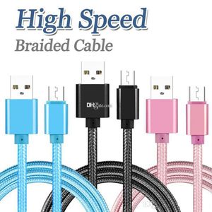 High USB Cable Type C TO C Charging Adapter Data Sync Metal Charging Phone Adapter 0.48mm Thickness Strong Braided USB Data Line