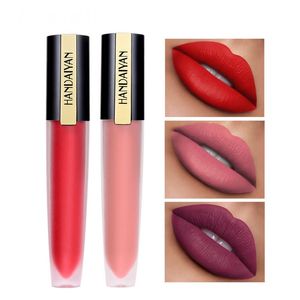 Lip Tint Matte Lipstick Waterproof Lipgloss Lips Makeup Long Lasting Lipsticks Pigment Velvet Red labiales Matte Lip Gloss