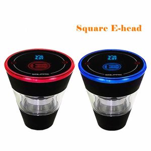 Square E Head Ehead E Slang Mini Shisha Square Cartridge Refillable Ehookah Disponible Hookah 2400mah Vaporizer 8 Ml Head