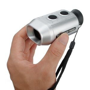 Freeshipping 7x18mm Digital Golf Monocular Telescope Yards Misura la distanza Misura Golf Laser Range Finder Telescopio