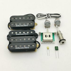 DiM Alnico5 Gitarren-Tonabnehmer RG2550 / RG2570 HSH E-Gitarren-Tonabnehmer N/M/B 1 Set +