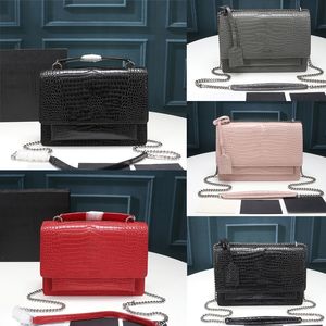 Designer luxury handbags purses high quality flap bag SUNSET CHAIN WALLET women chain shoulder bags fashion designer crossbody bag