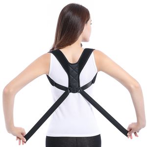Adjustable Posture Corrector Under Clothes Design For Women And Men - Upper Back Brace Helps Support Correct Posture