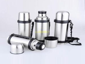 Outdoor sports kettle with 1L stainless steel insulated kettle