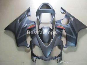 Insprutningsmögel Hot Sale Fairing Kit för Honda CBR600 F4I 01 02 03 Matte Black Fairings CBR600F4I 2001 2002 2003 HW26