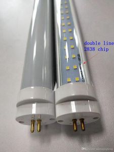 새로운 Designt8 더블 라인 28W G5 기본 LED 튜브 라이트 슈퍼 밝기 28W 4FT T8 SMD2835 192LED G5 LED 튜브