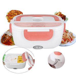 110V-220V Lunch Box Food Container Portable Electric Heating Food Warmer Heater Rice Container Dinnerware Sets for Home 2018 New C18112301